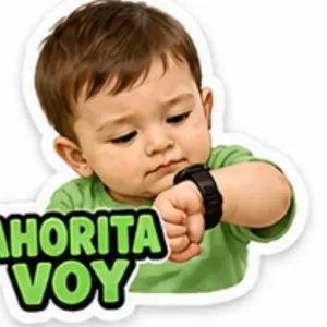 AHORITA VOY - getsticker.com
