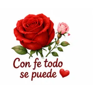Con fe todo se puede - getsticker.com
