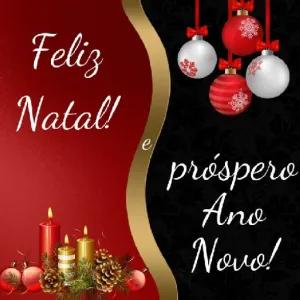 Feliz Natal! e próspero Ano Novo! - getsticker.com