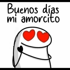 Buenos días mi amorcito - getsticker.com