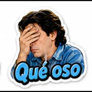 Qué oso - getsticker.com