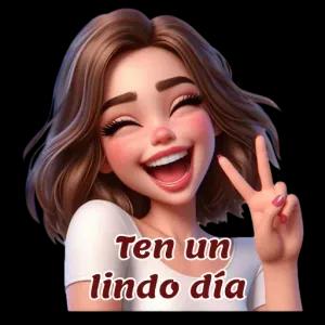 Ten un lindo día - getsticker.com