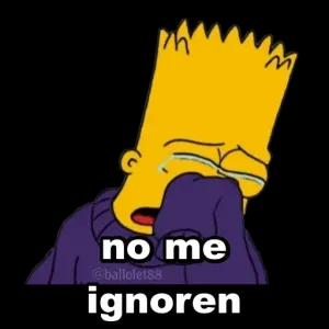 no me @ballolet88 ignoren - getsticker.com
