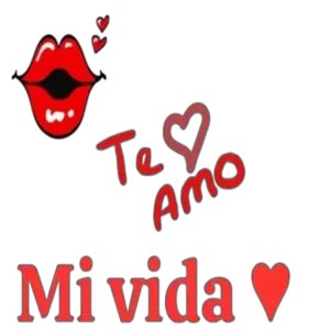 Te amo Mi vida - getsticker.com