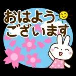 春を感じる♡うさぎさん