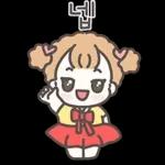 한복소녀 예지는 사랑스러워