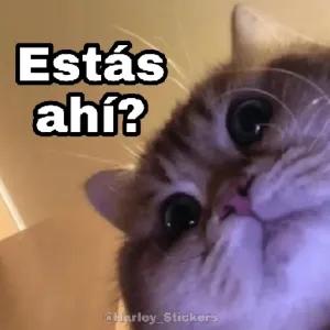 Estás ahí? - getsticker.com