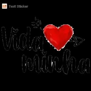 Vida minha - getsticker.com