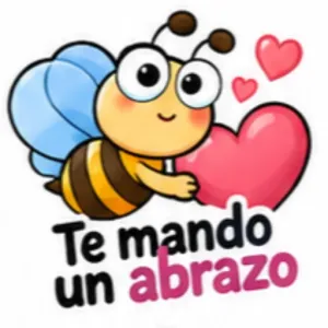 Te mando un abrazo - getsticker.com