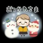 使いやすい＊ほのぼのガール＊冬の日常＊