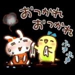 夏・天気【白うさぎさん＆インコちゃん】