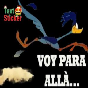 VOY PARA ALLÀ... - getsticker.com