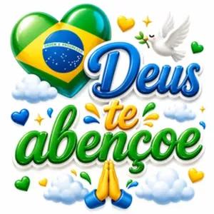 Deus te abençoe - getsticker.com