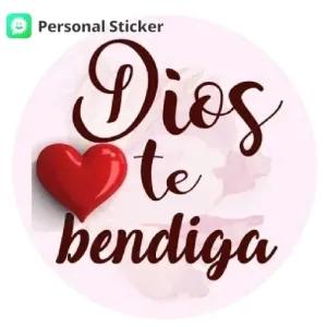 Dios te bendiga - getsticker.com