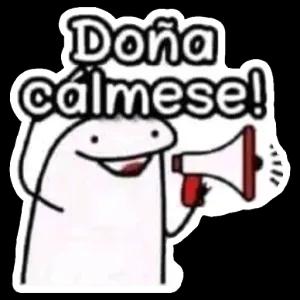 Doña cálmese! - getsticker.com