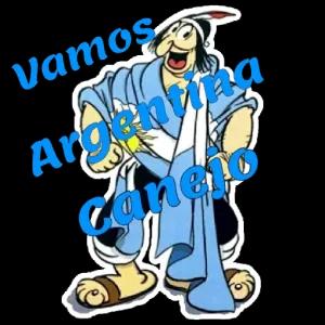 Vamos Argentina Canejo - getsticker.com