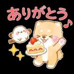 シマエナガといやしばいぬ❤️春/柴犬敬語
