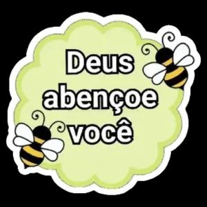 Deus abençoe você - getsticker.com