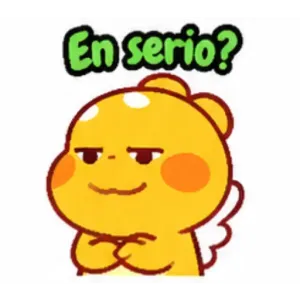 En serio? - getsticker.com
