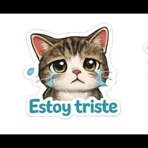 Estoy triste - getsticker.com