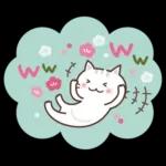 猫と梅と桜♪ずっと使える♡