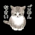 ふんわり可愛い☆猫たちのスタンプ