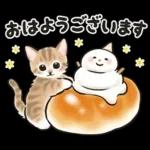 冬の毎日と年末年始☆猫たちのスタンプ２
