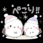 冬❤️ふわもちシマエナガNo25クリスマス