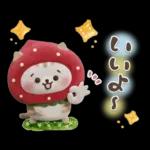 おひとよしネコチャン⭐️3Dフロッキー 1