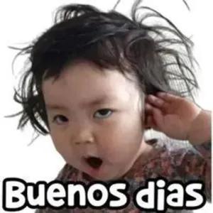 Buenos dias - getsticker.com
