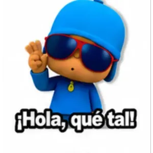 ¡Hola, qué tal! - getsticker.com