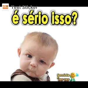 é sério isso? - getsticker.com