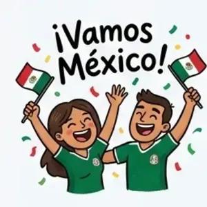 ¡Vamos México! - getsticker.com
