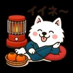 サモエドとぬくぬく日和