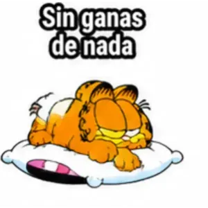 Sin ganas de nada - getsticker.com
