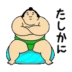 動くおすもうちゃん【アツい日も使える】