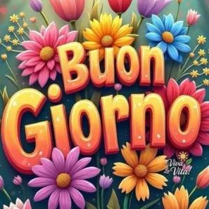 Buon Giorno Viva La Vita! - getsticker.com