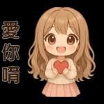 萌女孩**日常實用貼圖