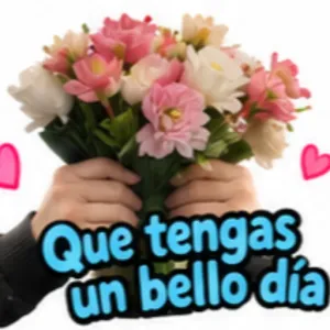 Que tengas un bello día - getsticker.com