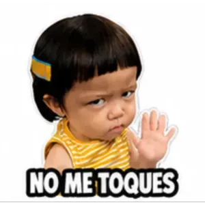 NO ME TOQUES - getsticker.com