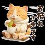 毎年使える冬と正月♡ほっこり猫たちの日常