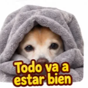 Todo va a estar bien - getsticker.com