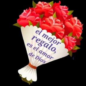 el mejor regalo, es el amor de Dios - getsticker.com