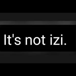 It's not izi. - getsticker.com