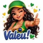 Figurinhas da menininha