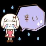 吹き出し♡おかっぱちゃん