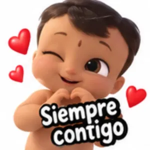 Siempre contigo - getsticker.com