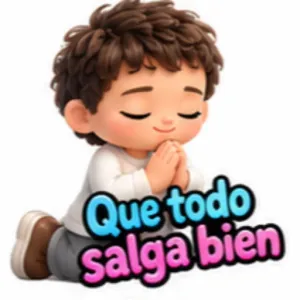 Que todo salga bien - getsticker.com