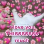 I love you THISssssss much