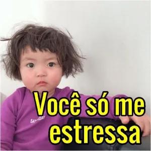 Você só me estressa - getsticker.com